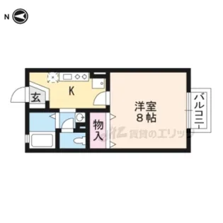 ジョーカン?【101号室】の間取り