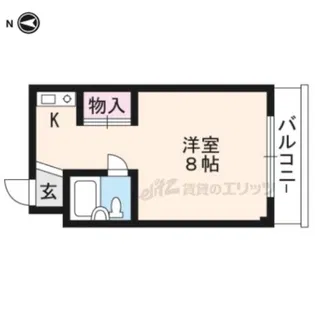 プルミエール【22号室】の間取り