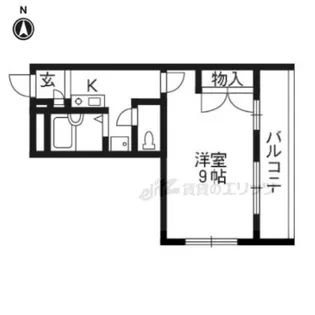 レオパレスSweet Season【301号室】の間取り