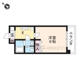 ヒルズ・イッセイ【4階】の間取り