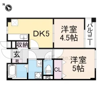 サクラヒルズ【2階】の間取り
