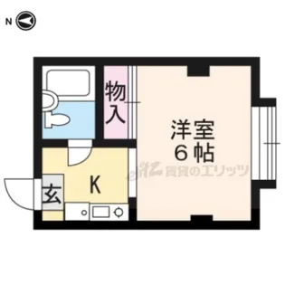 シェーンハイム【A105号室】の間取り