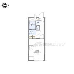 レオパレスセレーノ【102号室】の間取り