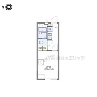 レオパレスセレーノ【107号室】の間取り