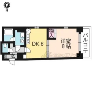 シェリオン【501号室】の間取り