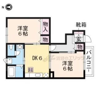 アミティエ 華【1階】の間取り