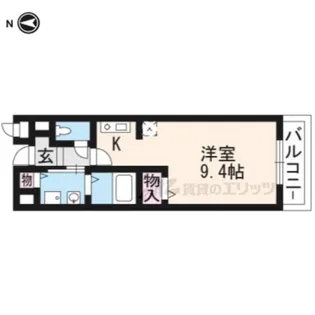 ジェンテ カーサ 【207号室】の間取り