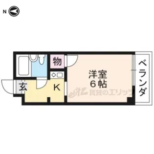 メゾン大山【305号室】の間取り