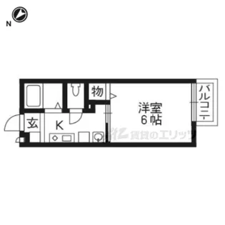 ルミエール【1階】の間取り