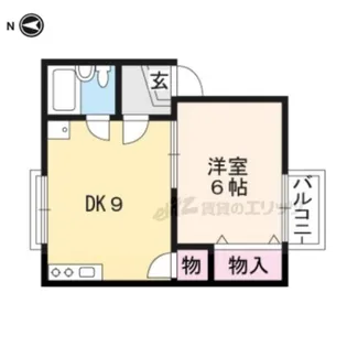 レグメントダム【201号室】の間取り