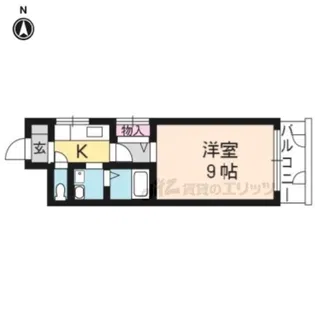 メゾン・レイシー【2-F号室】の間取り