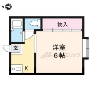 フォーブル吉田【203号室】の間取り