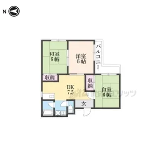 山下マンション【202号室】の間取り