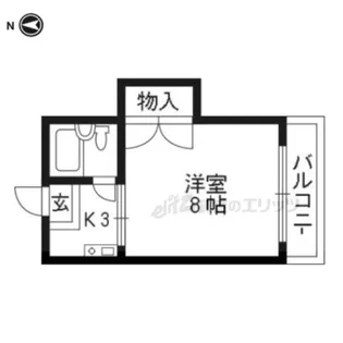 メゾンヴェール21【307号室】の間取り