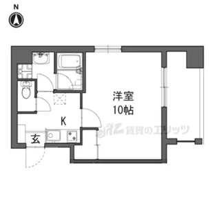 オルテンシア【9階】の間取り