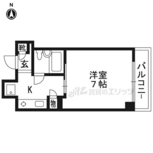 長谷川マンション【3階】の間取り
