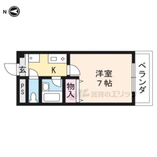 ベルメゾン【306号室】の間取り