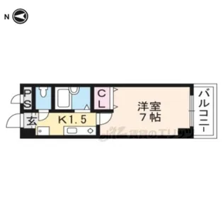 ベルメゾン【205号室】の間取り