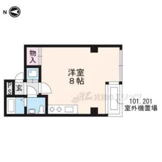 アレックス?【101号室】の間取り