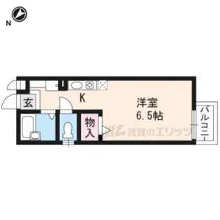 セジュール比叡【2階】の間取り