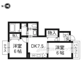 ルミエール【1階】の間取り