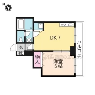 メゾンシャルマン・エレガンテ【2階】の間取り