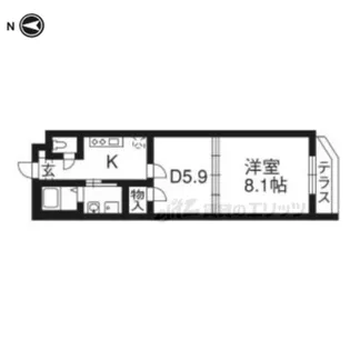 コンフォルト小倉【3階】の間取り