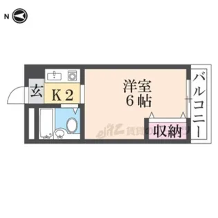 栄ハイツ【2階】の間取り