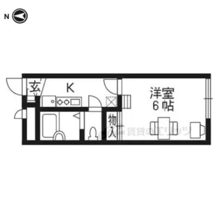 レオパレスALTA?【107号室】の間取り