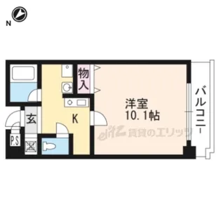 MMS??【207号室】の間取り
