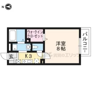 ルレールf?【203号室】の間取り