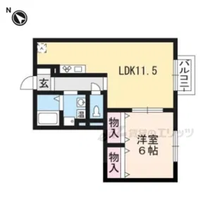 エポワールメゾン【2階】の間取り