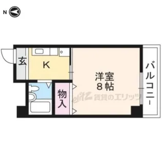 アトリエフォー【3階】の間取り