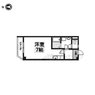 メゾンMINORU【501号室】の間取り