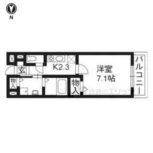 グレイス アニュー【2階】の間取り