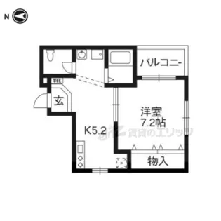 コーチヒルズ?【304号室】の間取り