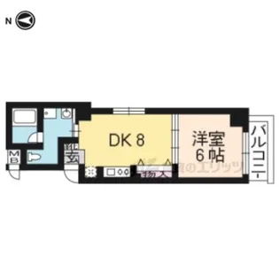 EC京都駅前KOTO【3階】の間取り
