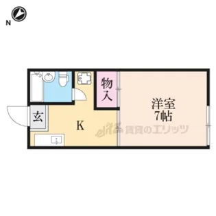 VSCハイツ【101号室】の間取り