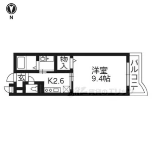 シャルマン小野【1階】の間取り