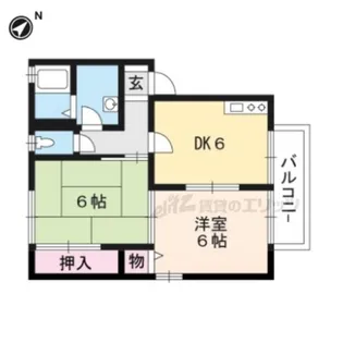 カーサ・アンジェロ【2階】の間取り