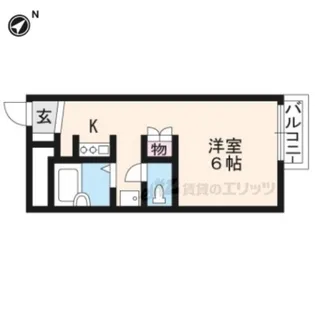 レオパレスRainbow【101号室】の間取り