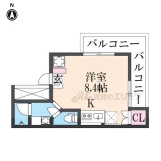 ジォリエ・ヴィラ【4階】の間取り