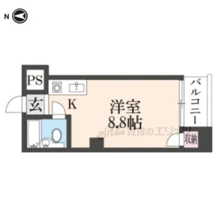 ヴェルディゴ【101号室】の間取り