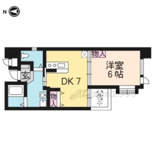 ADEST興戸【506号室】の間取り