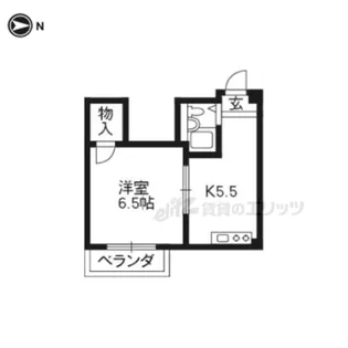 和田ビル【305号室】の間取り