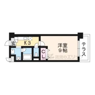 メゾン・ド・ベルーフ【1階】の間取り