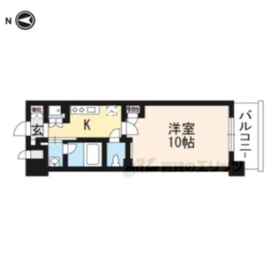 アスヴェル京都東山五条【2階】の間取り