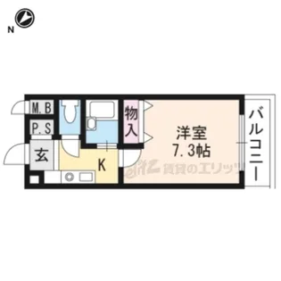 疋田マンション?【1階】の間取り