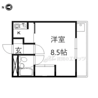エルハイツ【311号室】の間取り