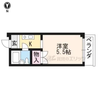 カサブランカ3【202号室】の間取り